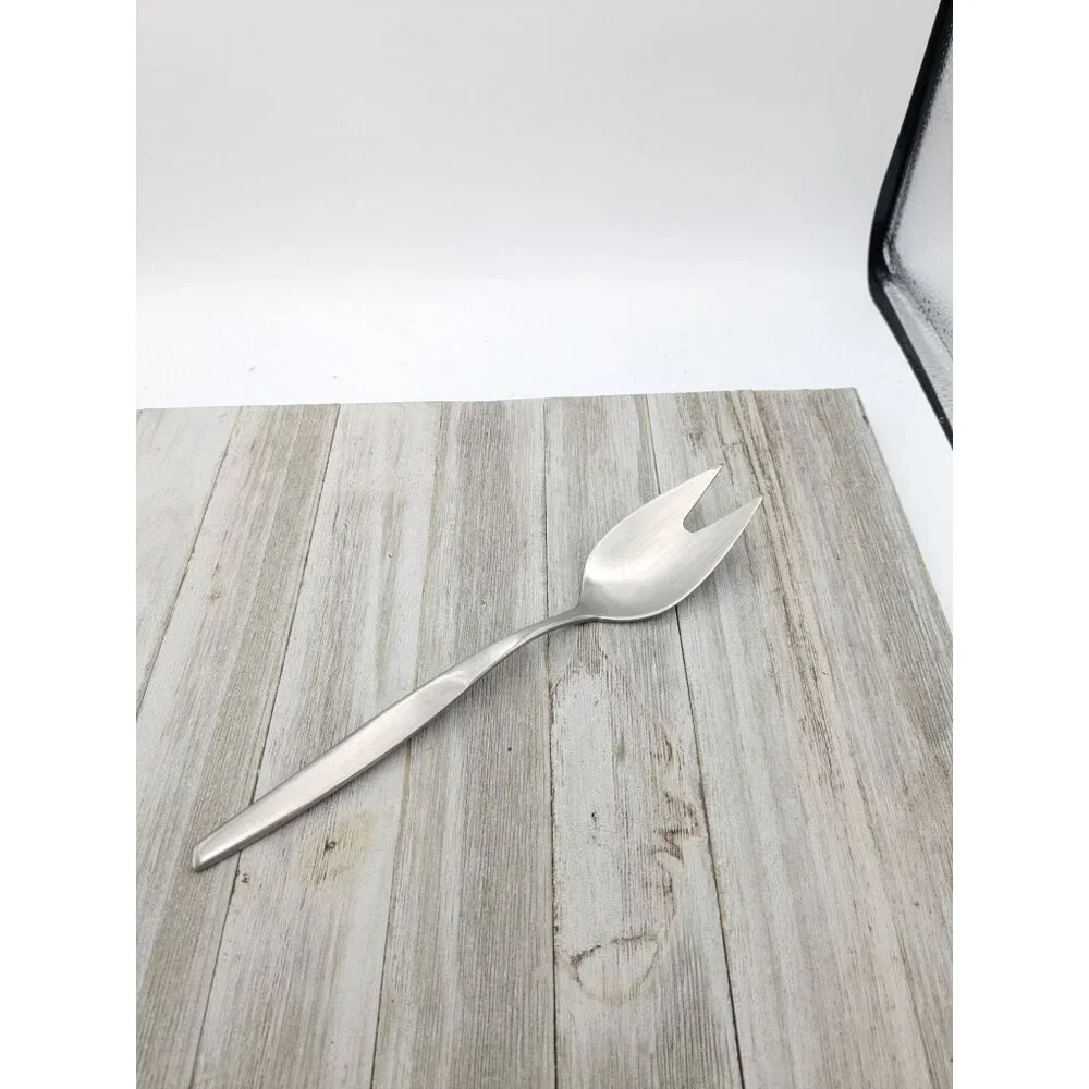 Gustav Stainless Steel Cold Meat Salad Serving Fork Sweden 10